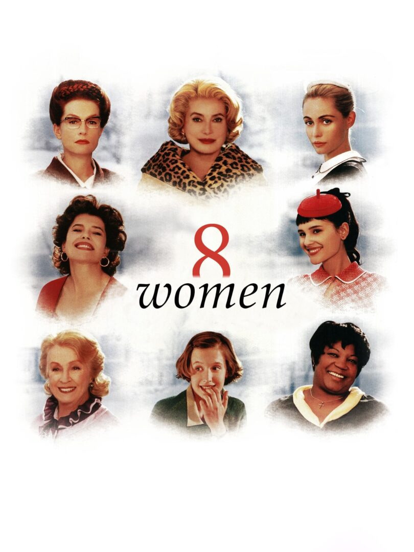 دانلود فیلم 8 Women 2002 بدون سانسور با پخش آنلاین