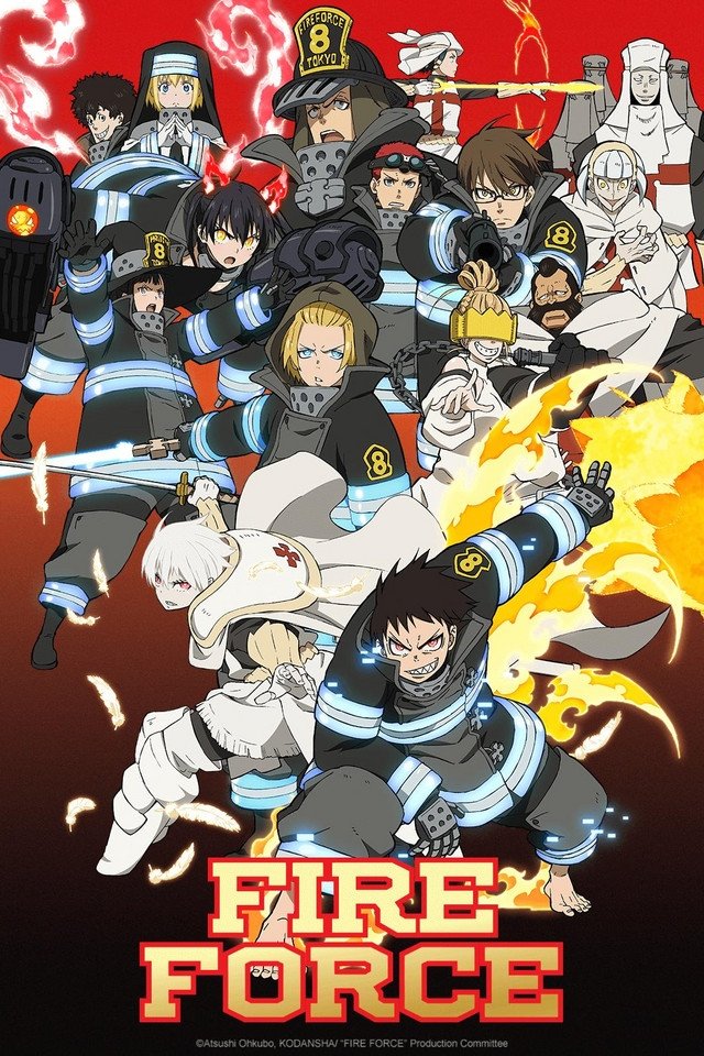 دانلود انیمه Fire Force بدون سانسور