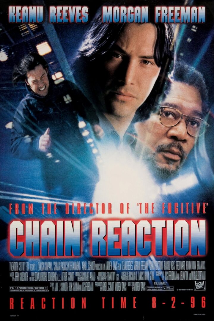 دانلود فیلم Chain Reaction 1996 بدون سانسور با پخش آنلاین دانلود فیلم Chain Reaction 1996 بدون سانسور با پخش آنلاین