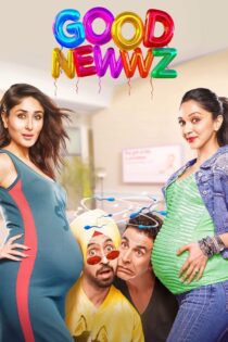 دانلود فیلم Good Newwz 2019 بدون سانسور با پخش آنلاین
